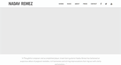 Desktop Screenshot of nadavremez.com
